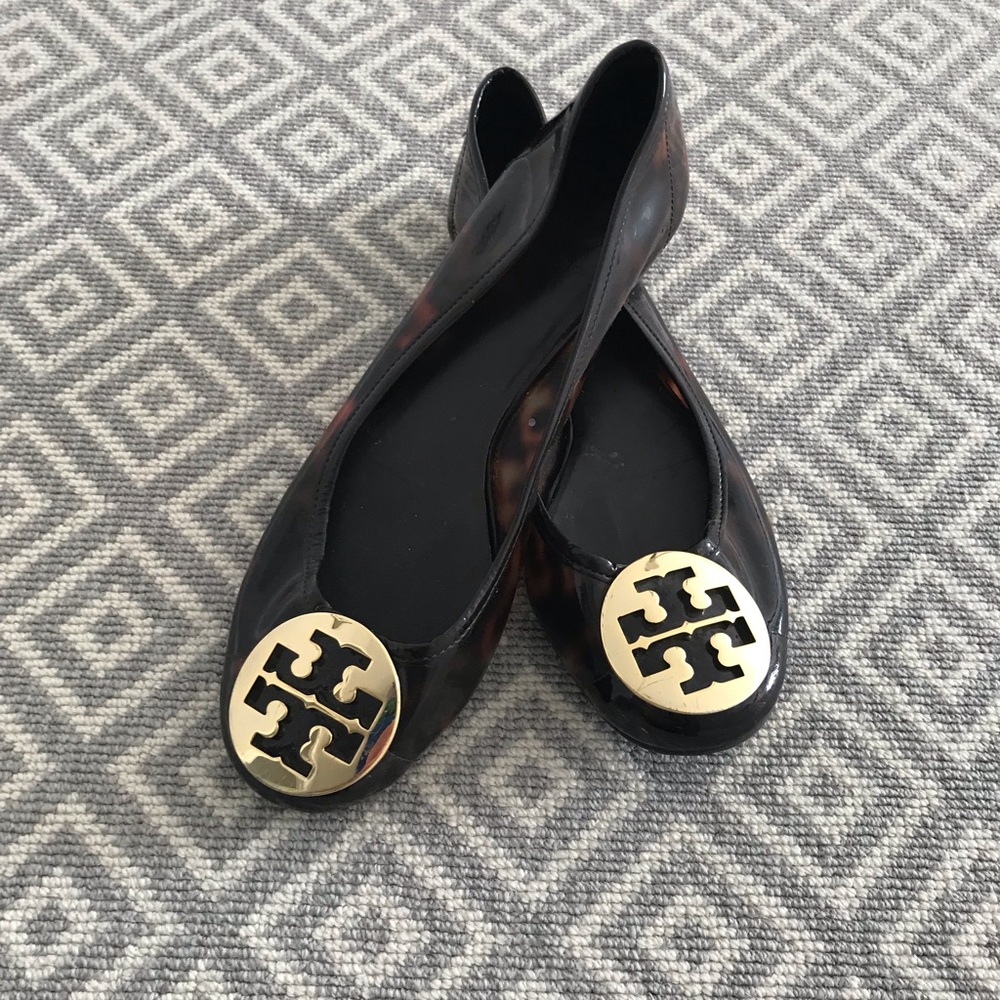 Tory Burch Tortoise Reva Flats